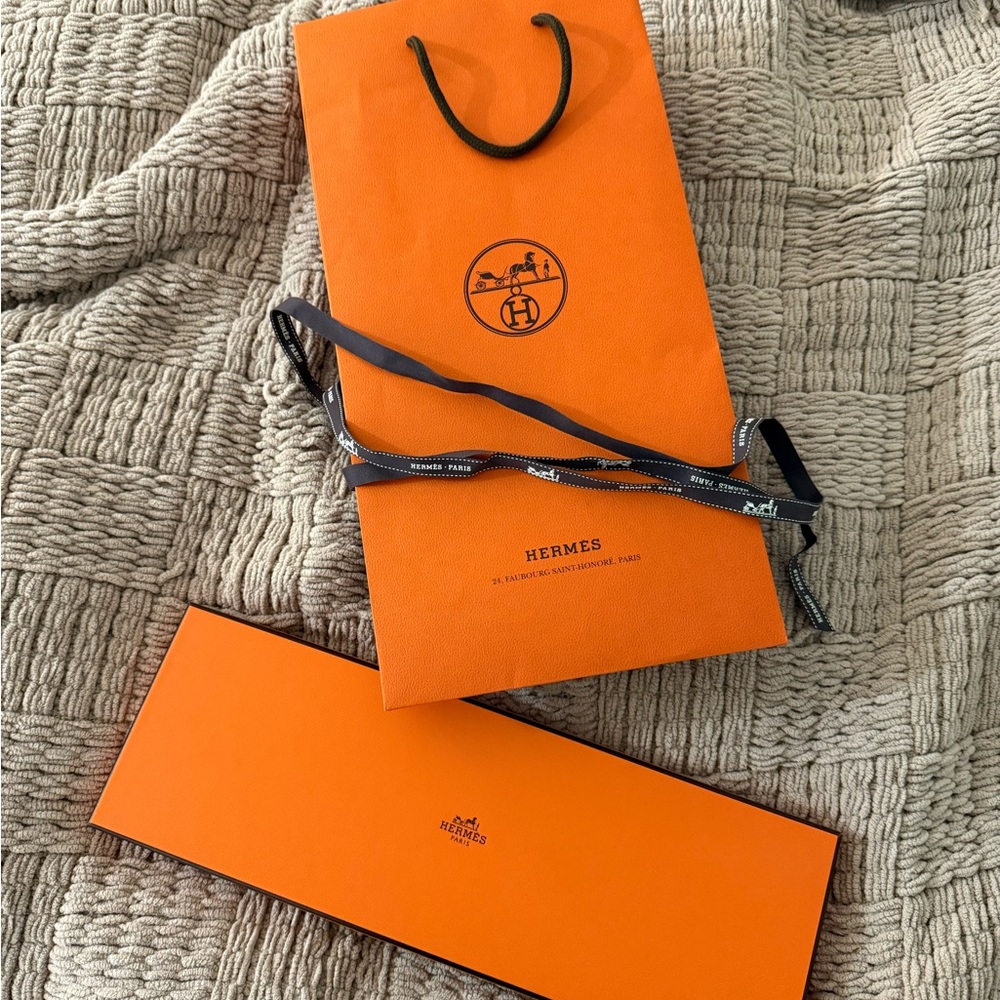 Hermes Orange Empty Gift Box Set